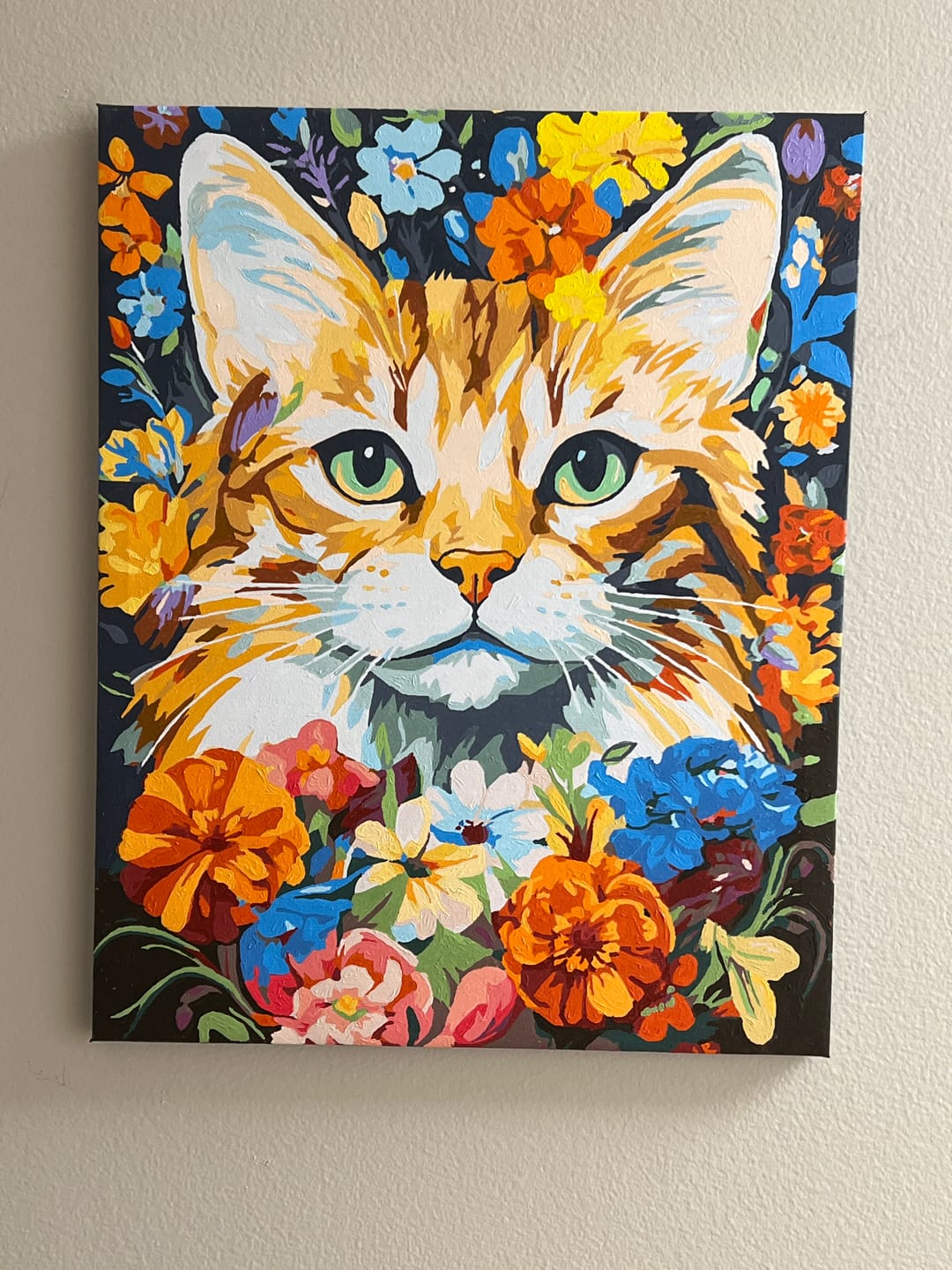 Customer photo review of Feline Florals