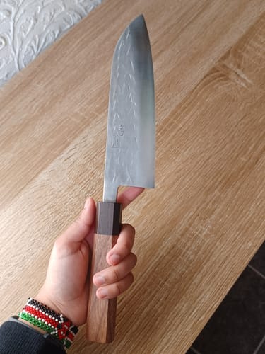 Customer photo review of Kazan SLD Wa-Santoku 165mm (6.4")
