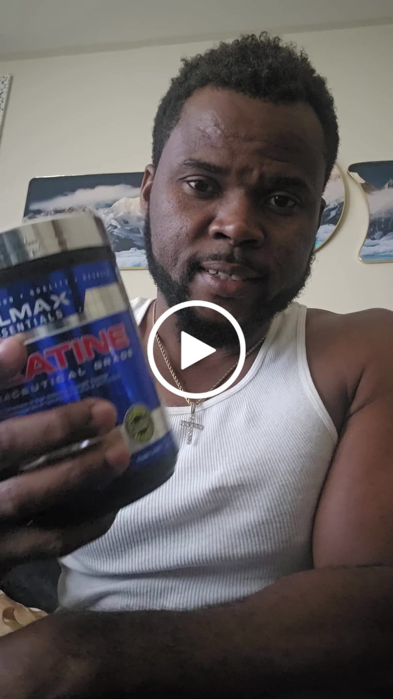 Customer video review of Allmax - Creatine Monohydrate - 100g-1000g