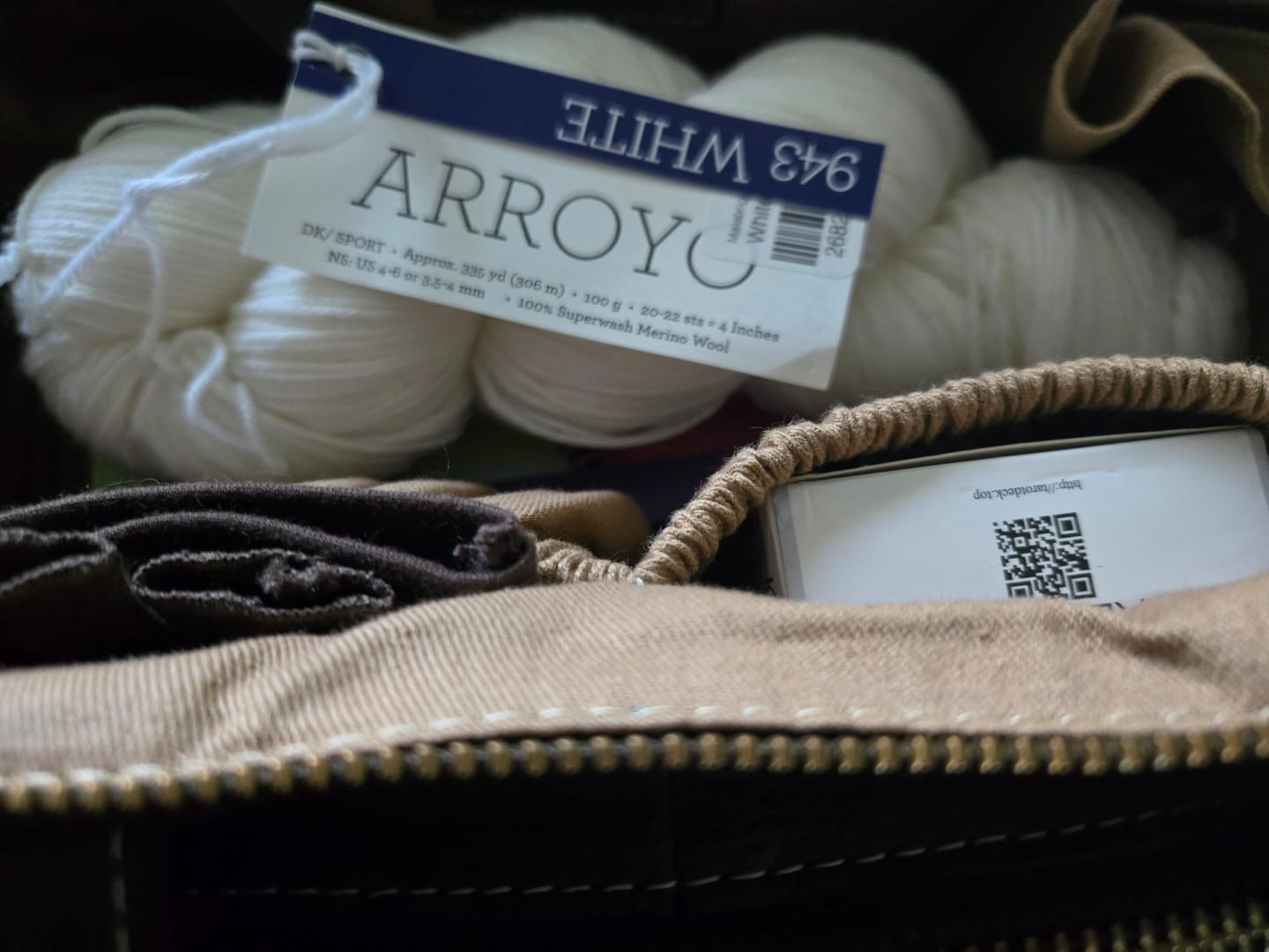 Customer photo review of Malabrigo Arroyo Merino Knitting Yarn