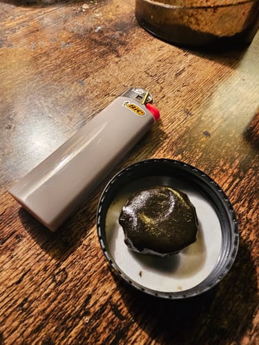 Customer photo review of THCA Moroccan Hash