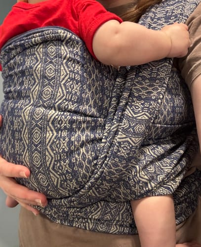 Customer photo review of Ada Original Woven Wrap by Didymos