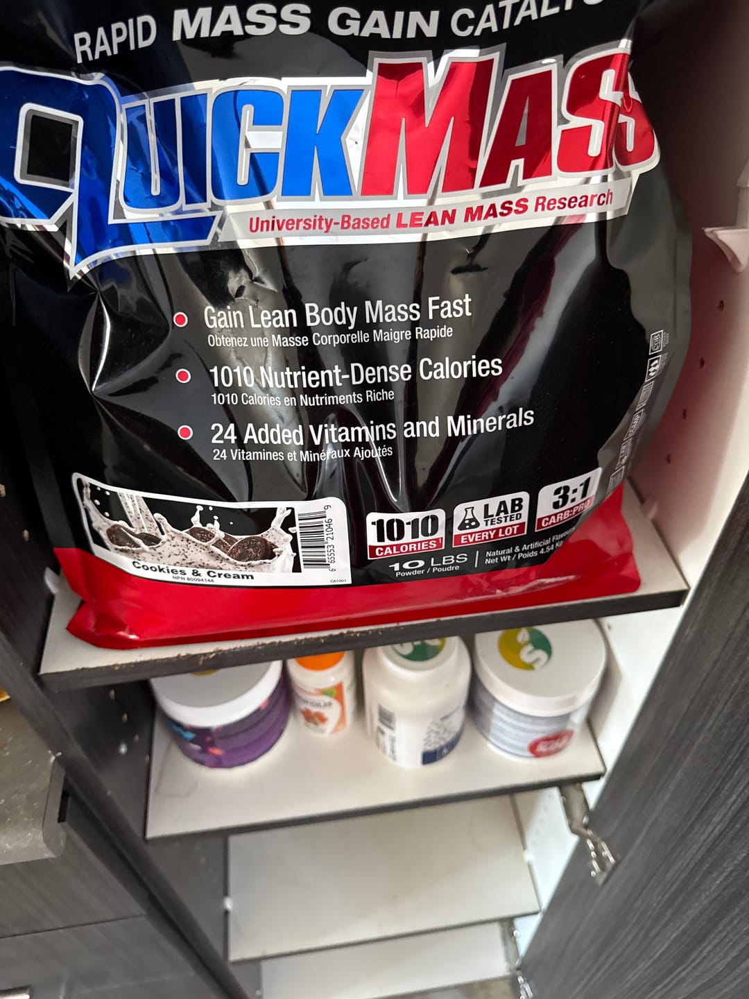 Customer photo review of Allmax - QuickMass - 10lb