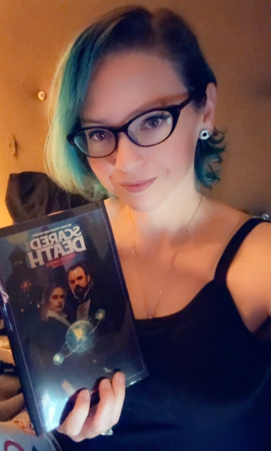 Customer photo review of Scared To Death Book Vol 6 SIGNED