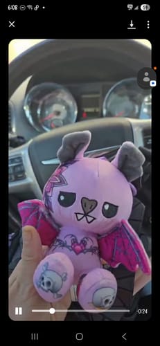 Customer photo review of Batties Plush Pendant Blind Box