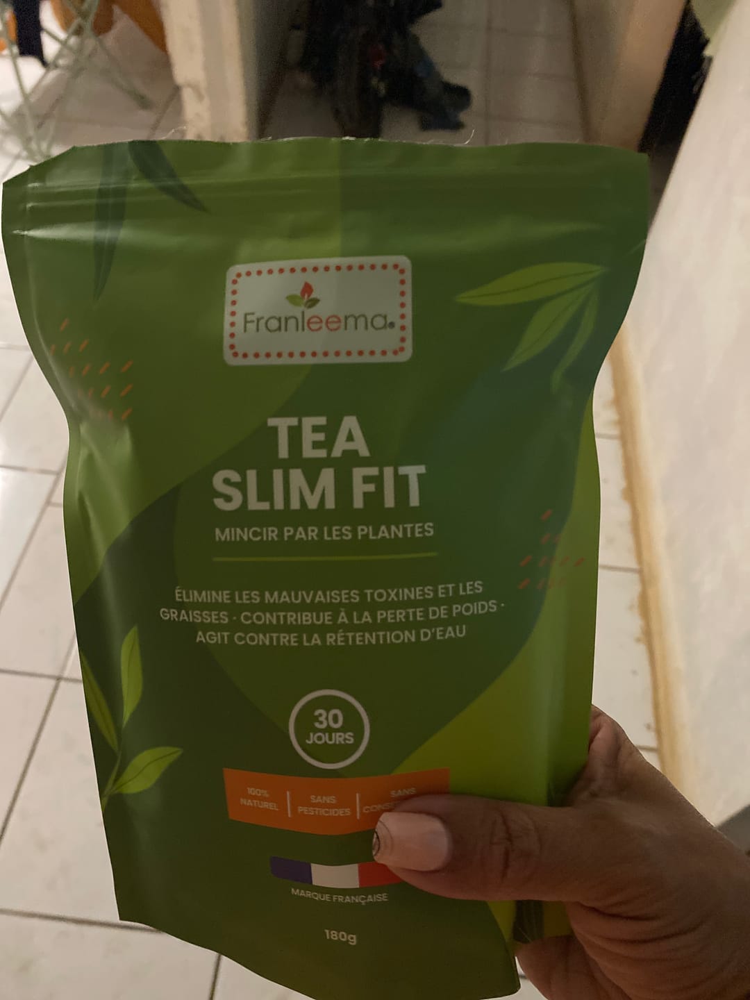 Customer photo review of Tisane pour perdre du poids - Tea Slim Fit™