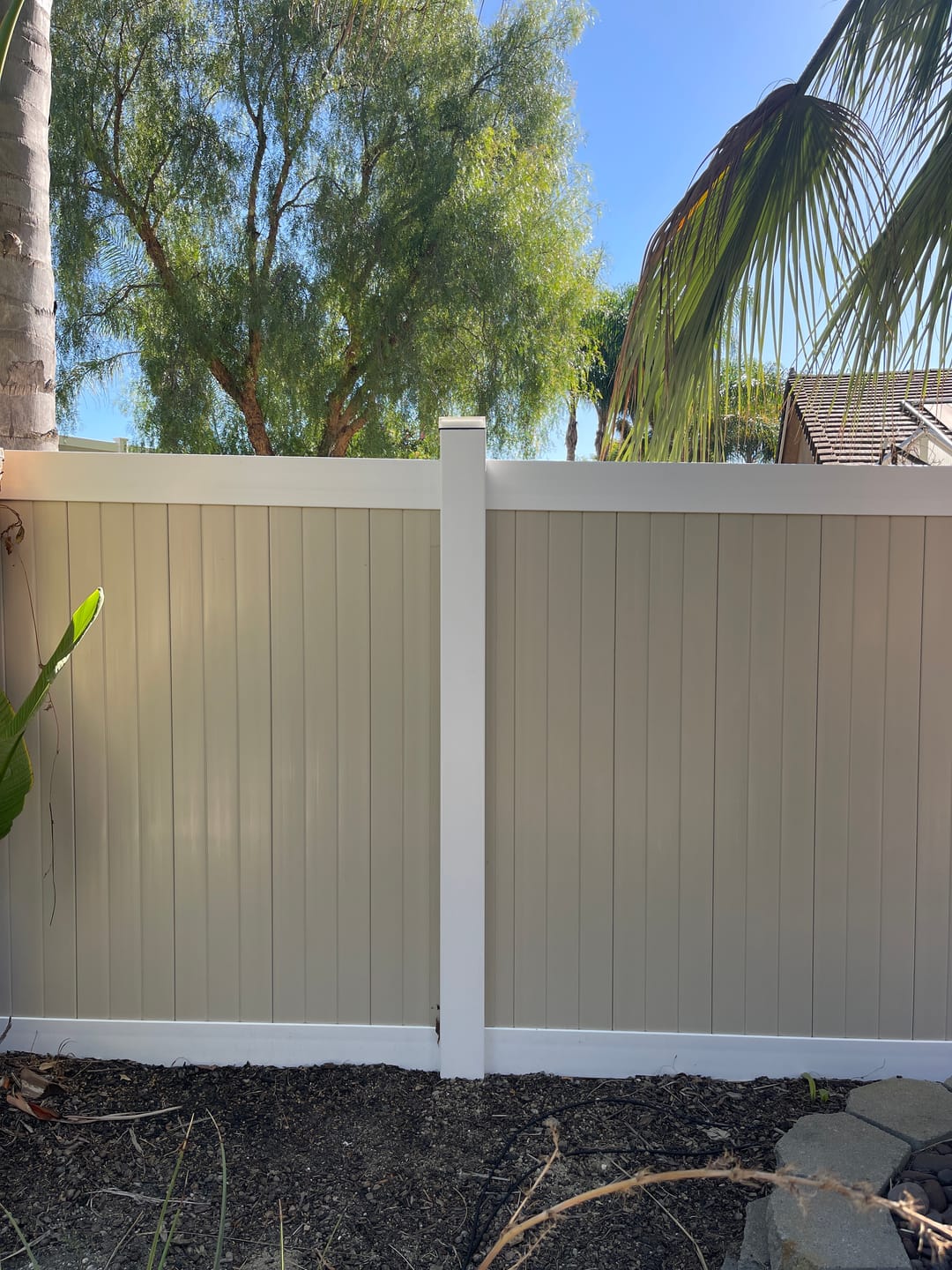 Customer photo review of TSUN 5x5 inch Solar Post Lights Three-Color Switch
