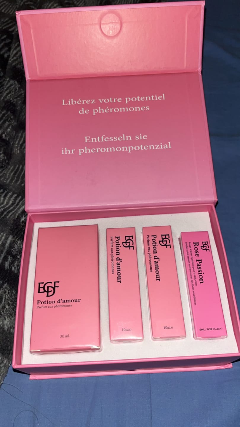 Customer photo review of Coffret aux phéromones
