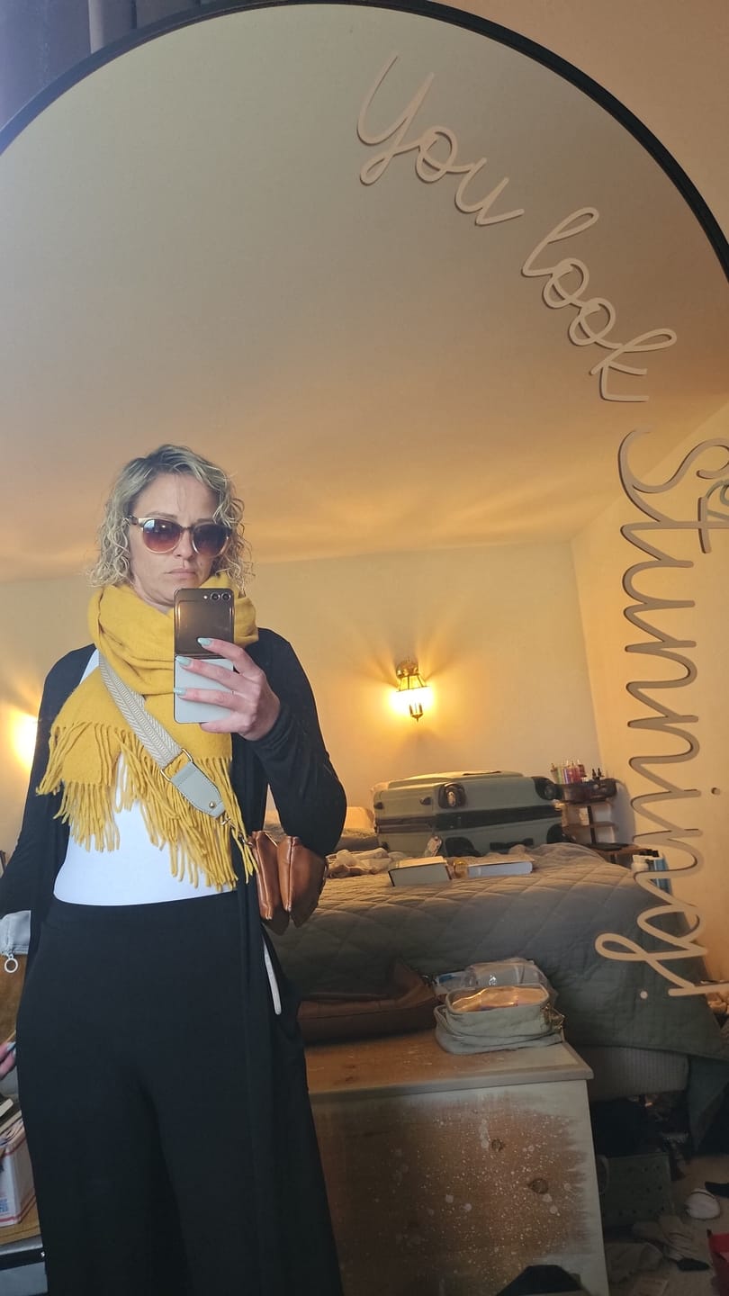 Customer photo review of Brigitte Brianna Wander Tank
