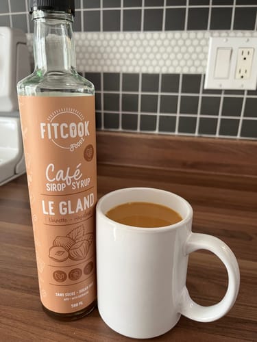 Customer photo review of Fitcook Foodz - Sirop pour Café - 500ml
