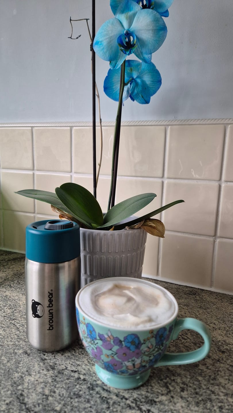 Customer photo review of Brazilian Decaf Coffee - Swiss Water Decaffeinated - Cool Brazil