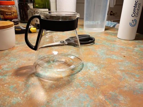 Customer photo review of Jarra decantadora Hario V60 Range Server 600 ml