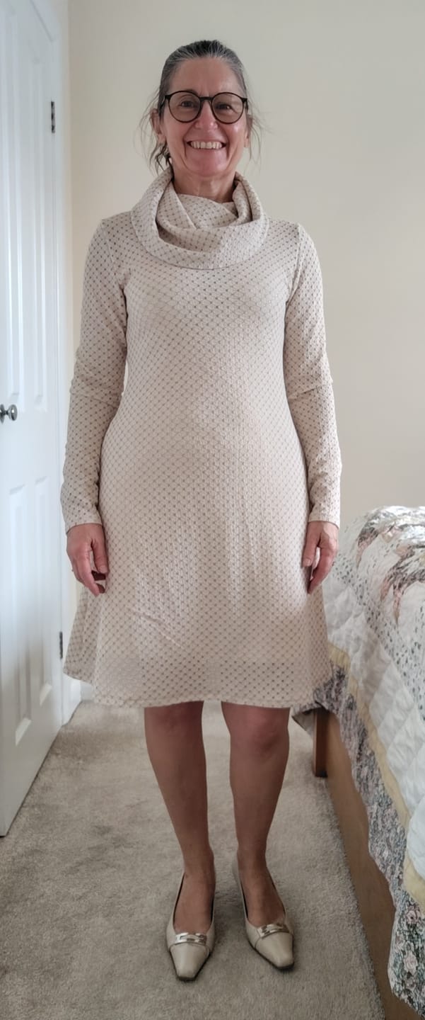 Customer photo review of Airy Prism Knitted Fabric