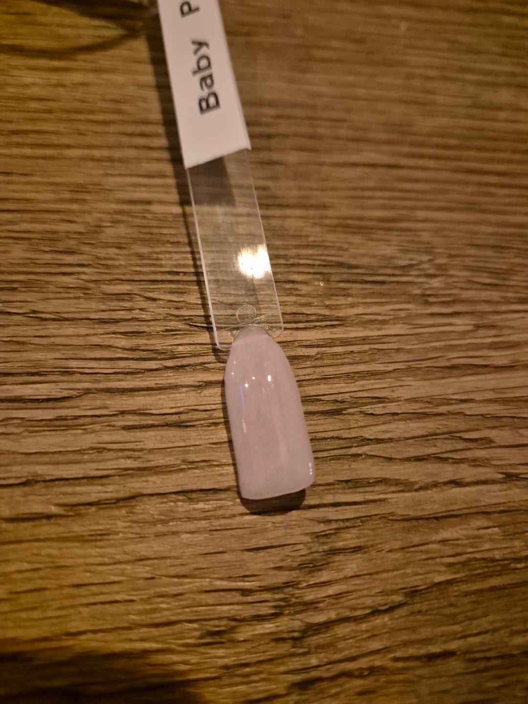 Customer photo review of Baby Pink Dipping Powder