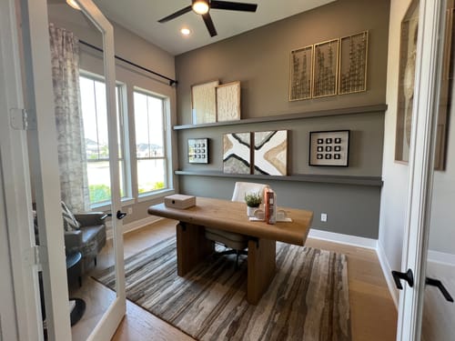 Customer photo review of Contour Array Diptych