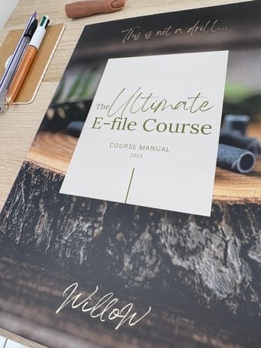 Customer photo review of Lancashire Ultimate E-file Course