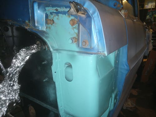 Customer photo review of FORD USA LUNAR GREEN U | OEMatch Spray Can