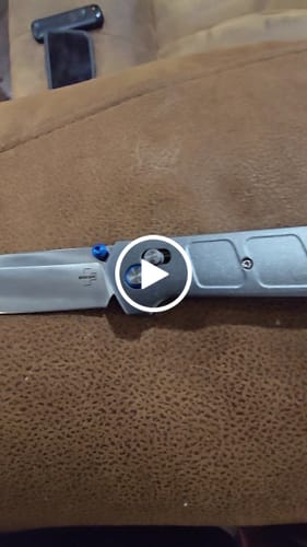 Customer video review of Boker Kihon Crossbar Lock Aluminum Nitro-V 3.22"