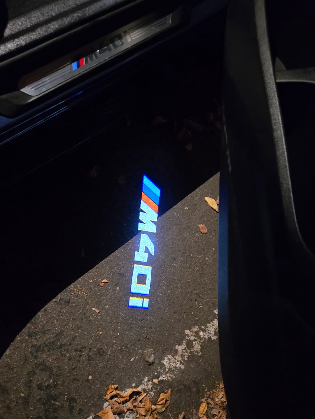 Customer photo review of BMW X SERIES DOOR LIGHTS