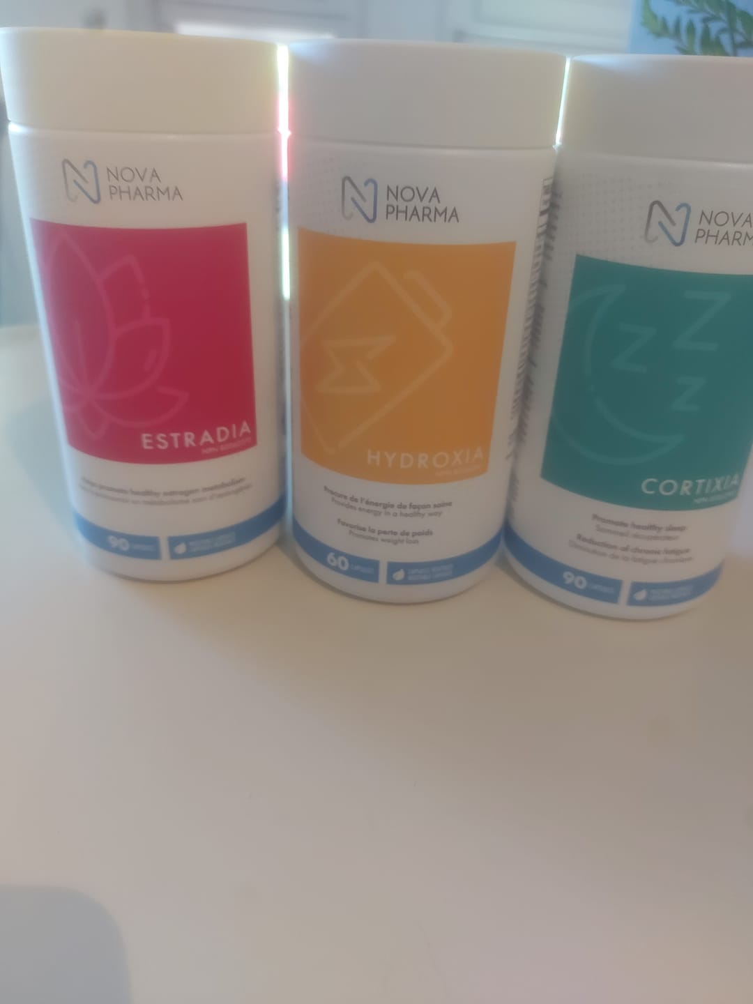 Customer photo review of Nova Pharma - Coffret Trio Synergy Femme