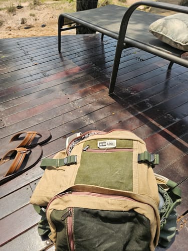 Customer photo review of Voyager Travel Carry-On Backpack