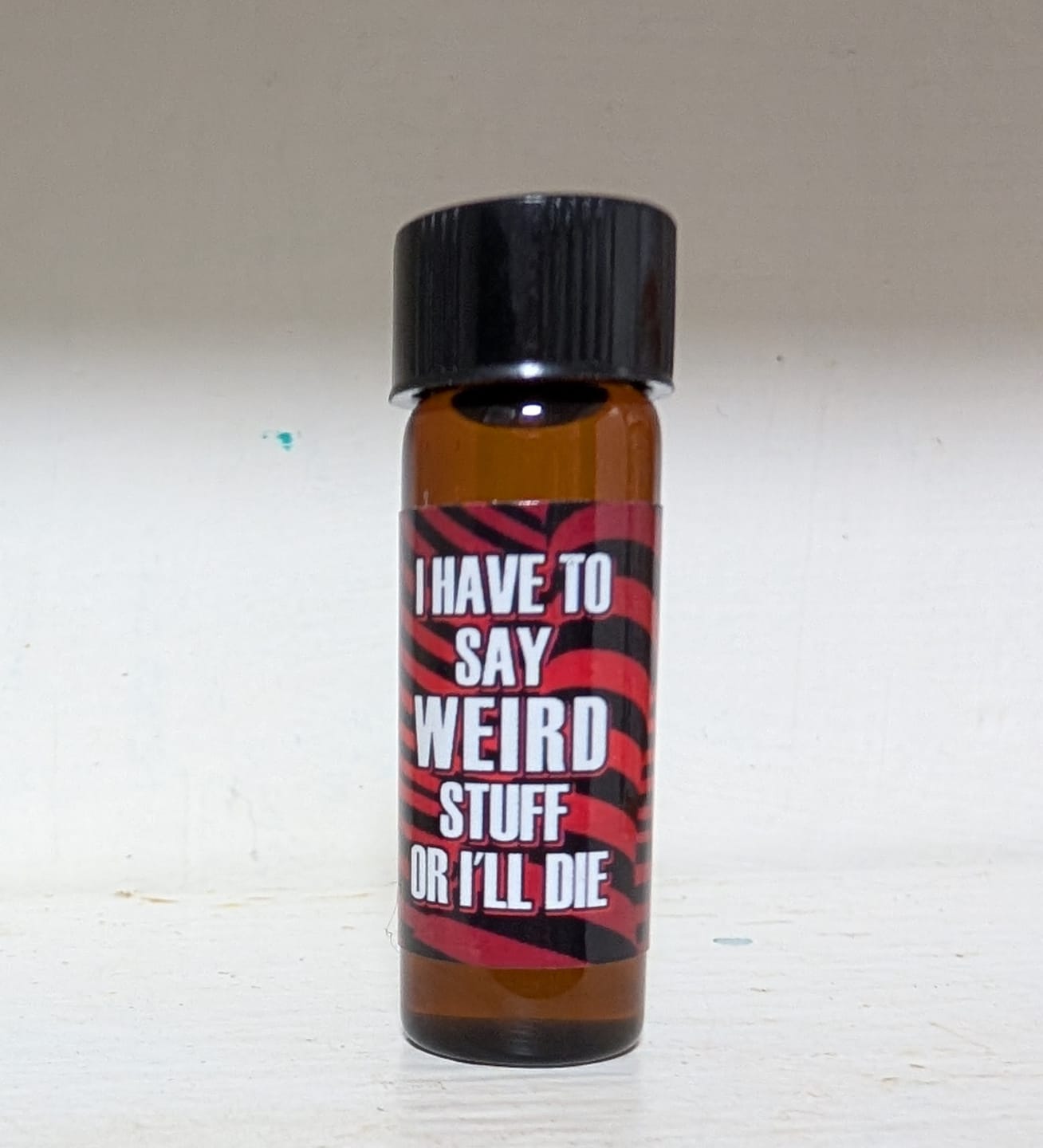 Customer photo review of I Have To Say Weird Stuff Or I'll Die