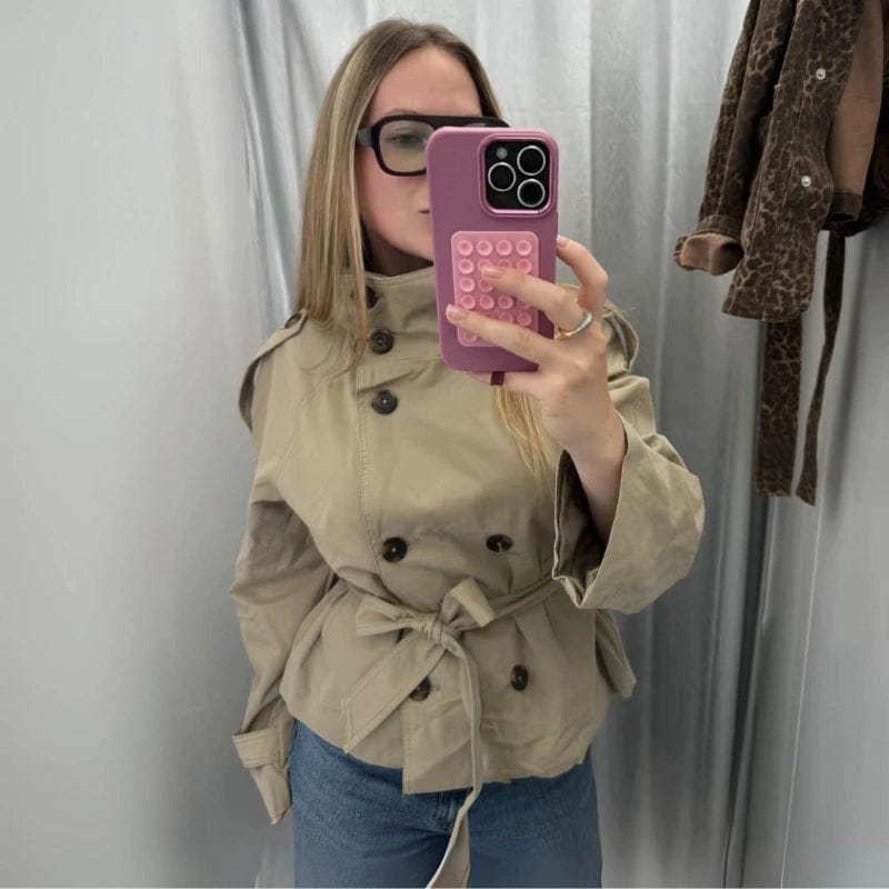 Customer photo review of trench