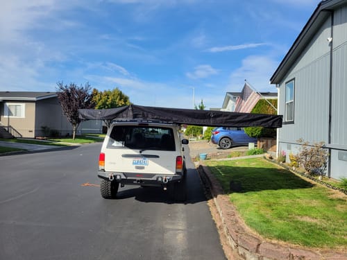 Customer photo review of OPENROAD  270 Free Standing Awning for Camping