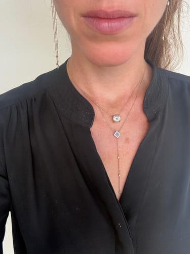 Customer photo review of Star Drop Necklace