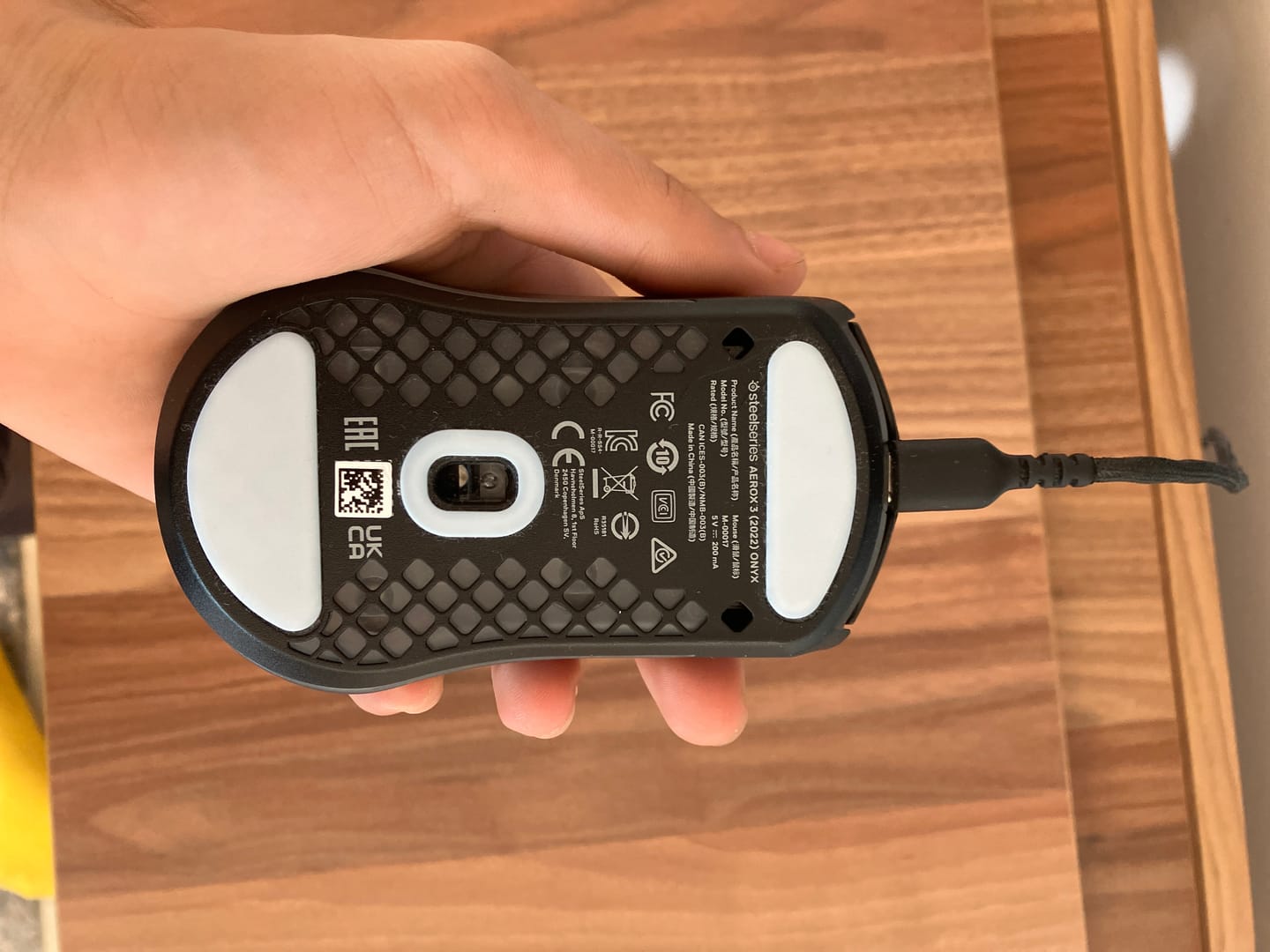 Customer photo review of Steelseries Aerox 3 2022 için Hoverpad V3 Mouse Skate