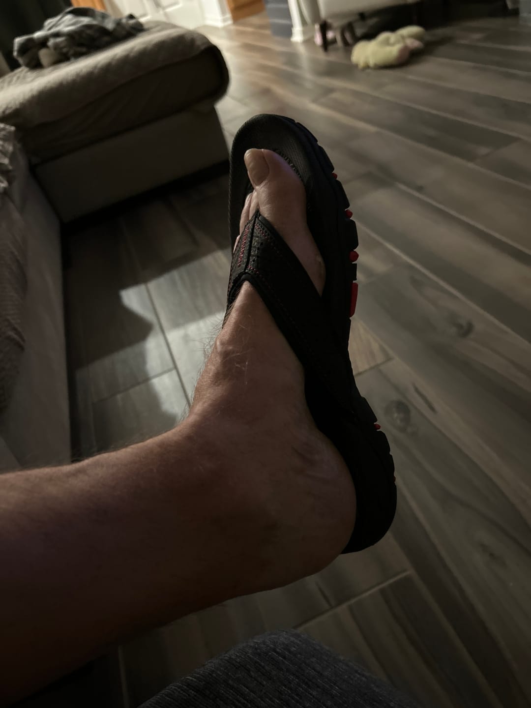 Customer photo review of Ramble Original - Wide Toe Slippers