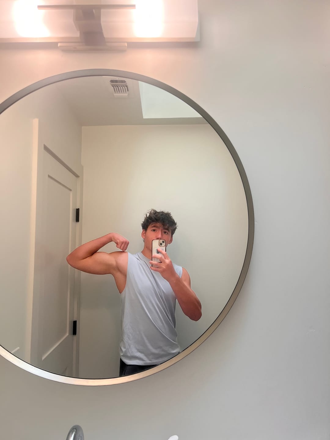 Customer photo review of Core Sleeveless Athletic Tank