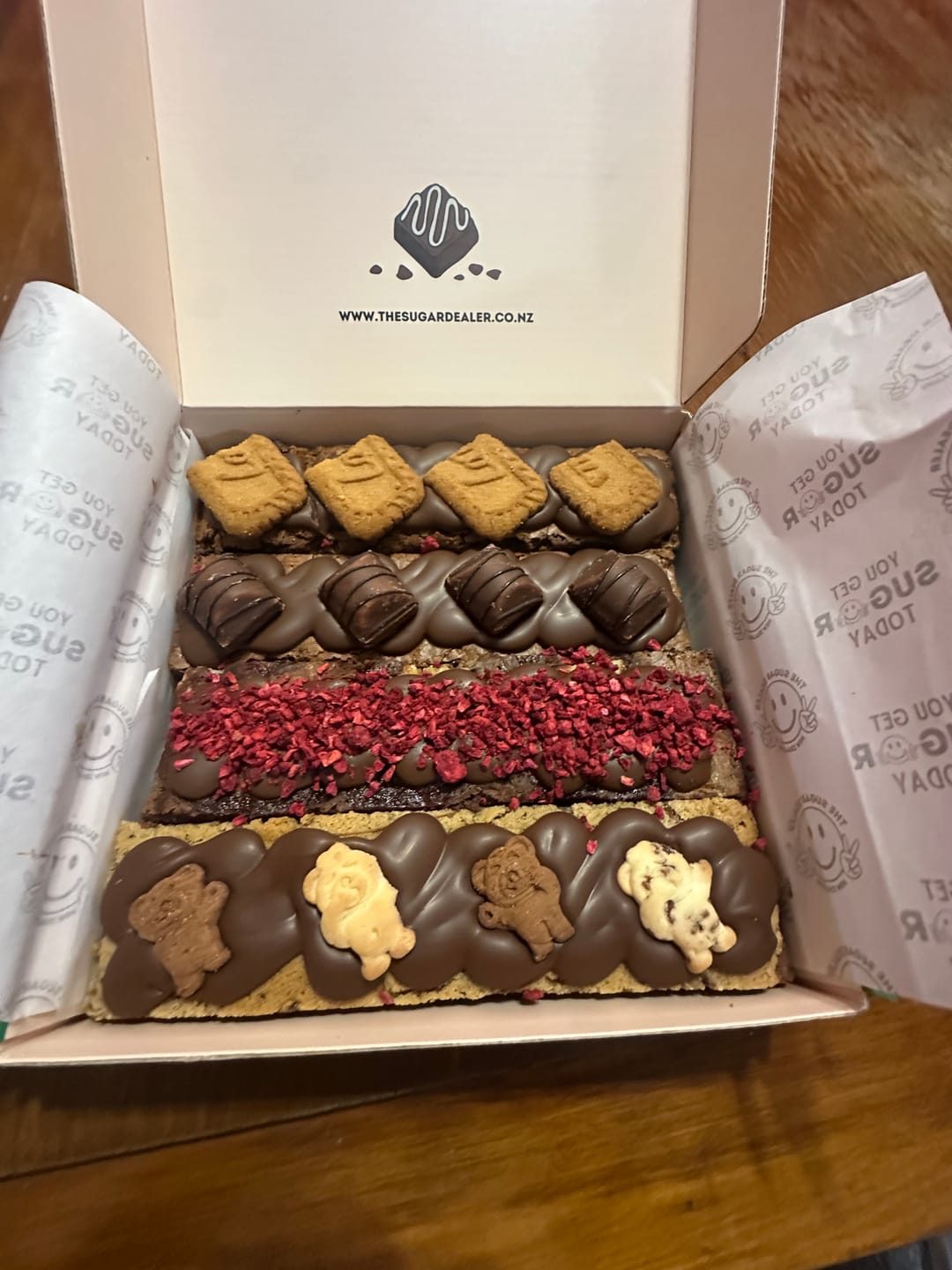 Customer photo review of Flavour sampler box