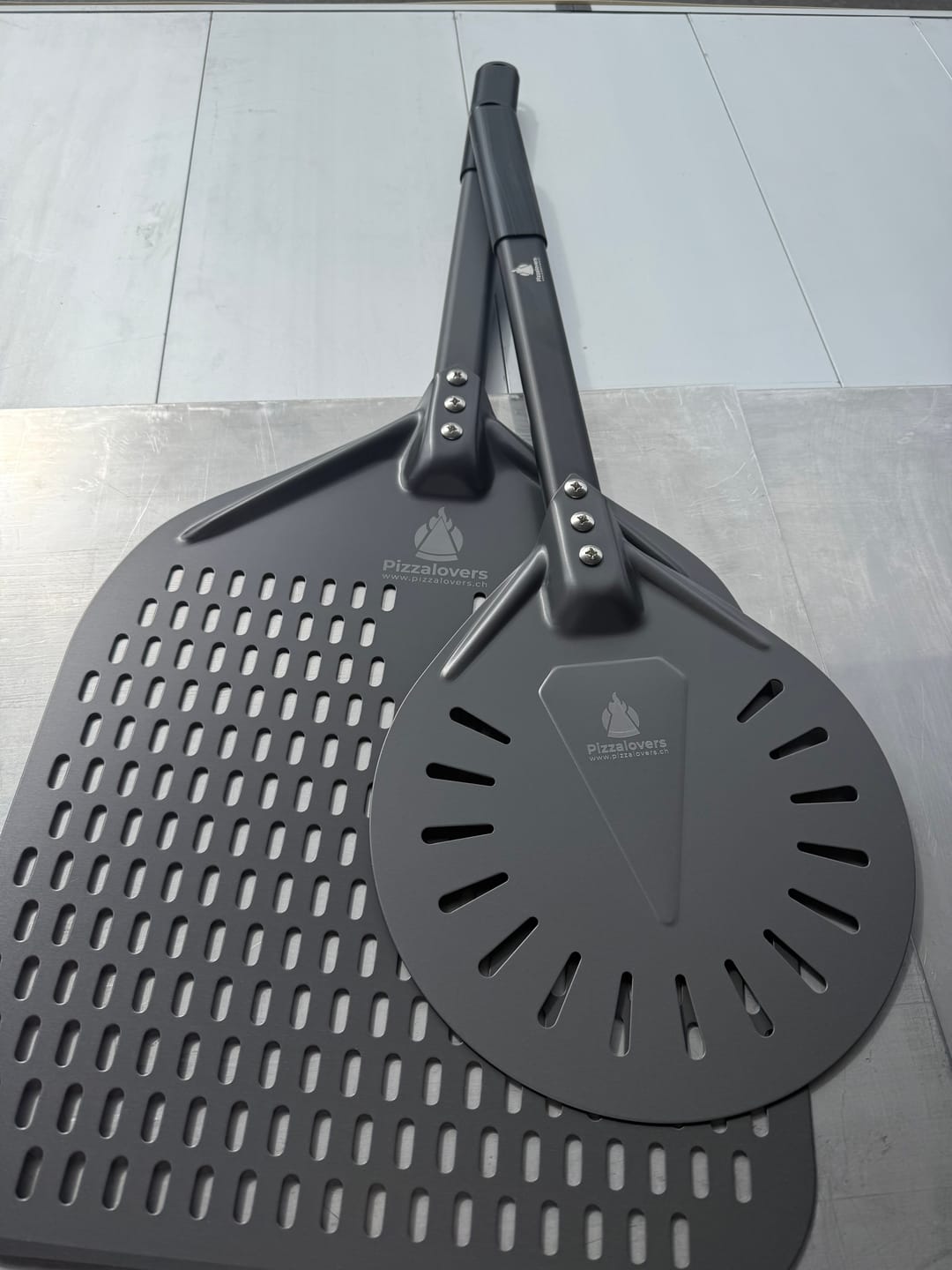 Customer photo review of Pizzaschaufel Perforiert (33CM)