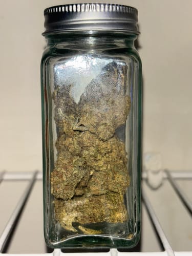 Customer photo review of Candy Gas THCA Flower