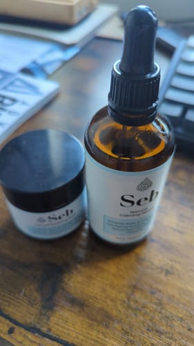 Customer photo review of Seb Natural Calming Serum