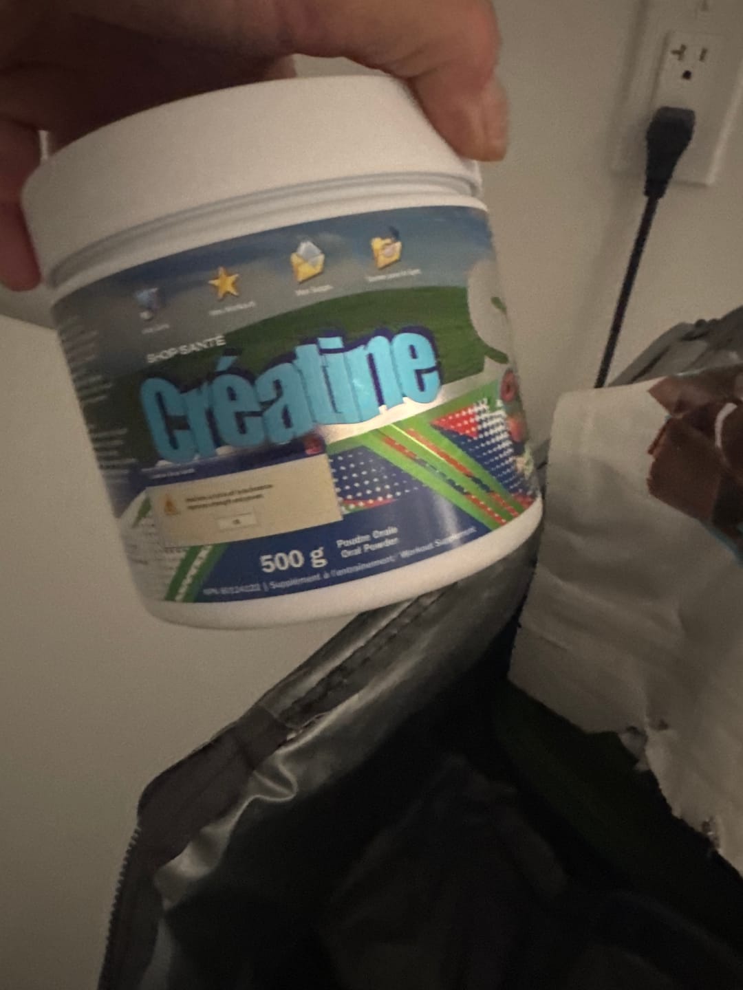 Customer photo review of Shop Santé - Essentiel Créatine - 500g