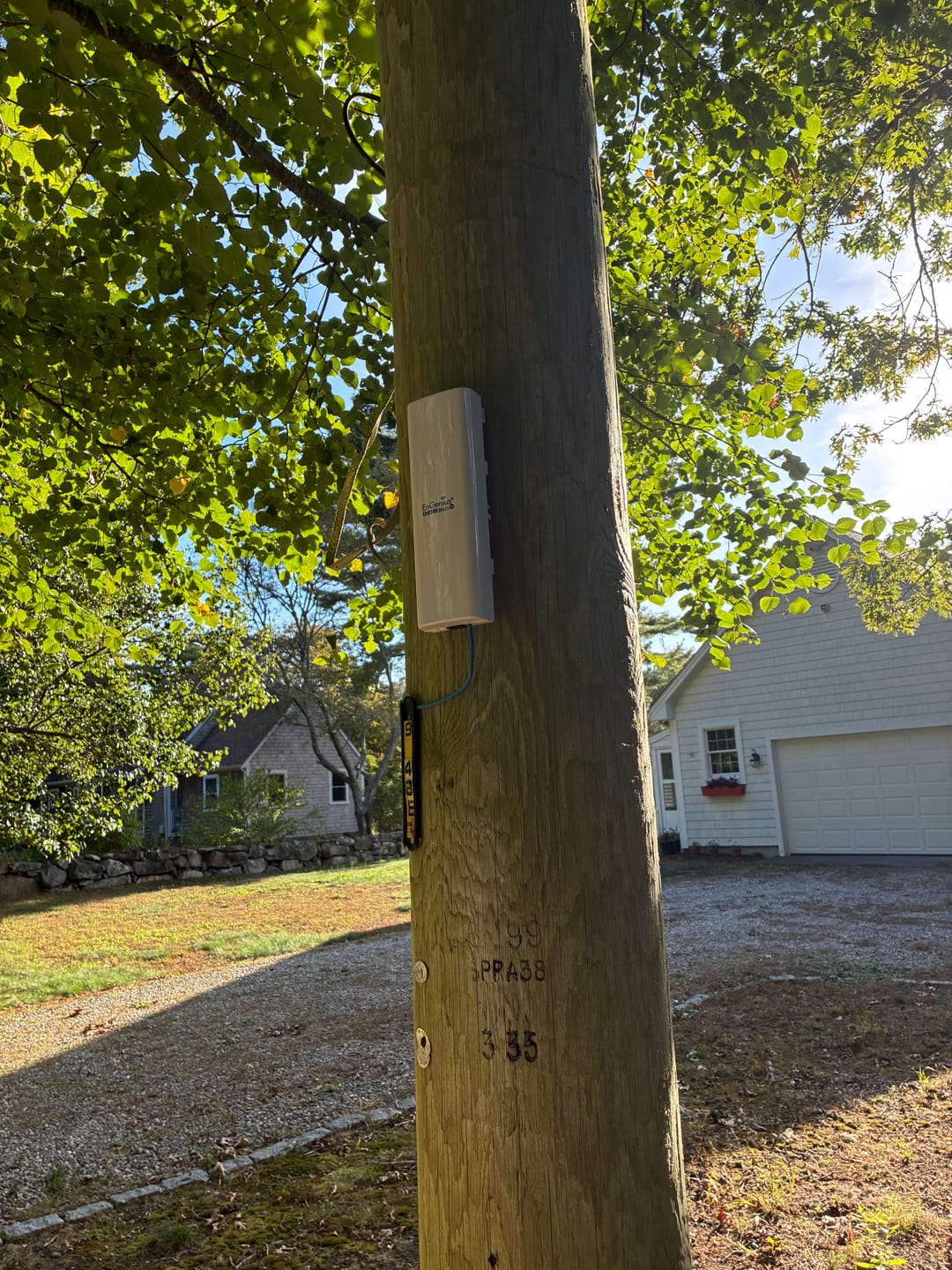 Customer photo review of ENH500-AX KIT: Wi-Fi 6 Outdoor AX1200 5 GHz Point to Point Wireless Bridge Kit
