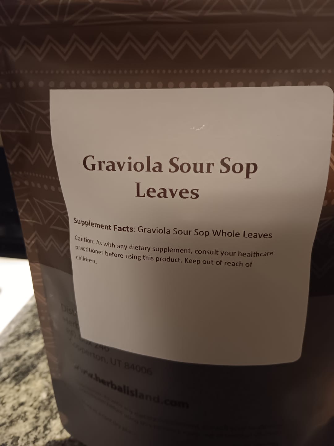 Customer photo review of Soursop Leaves 100 (Superfood) Sebi Recommended