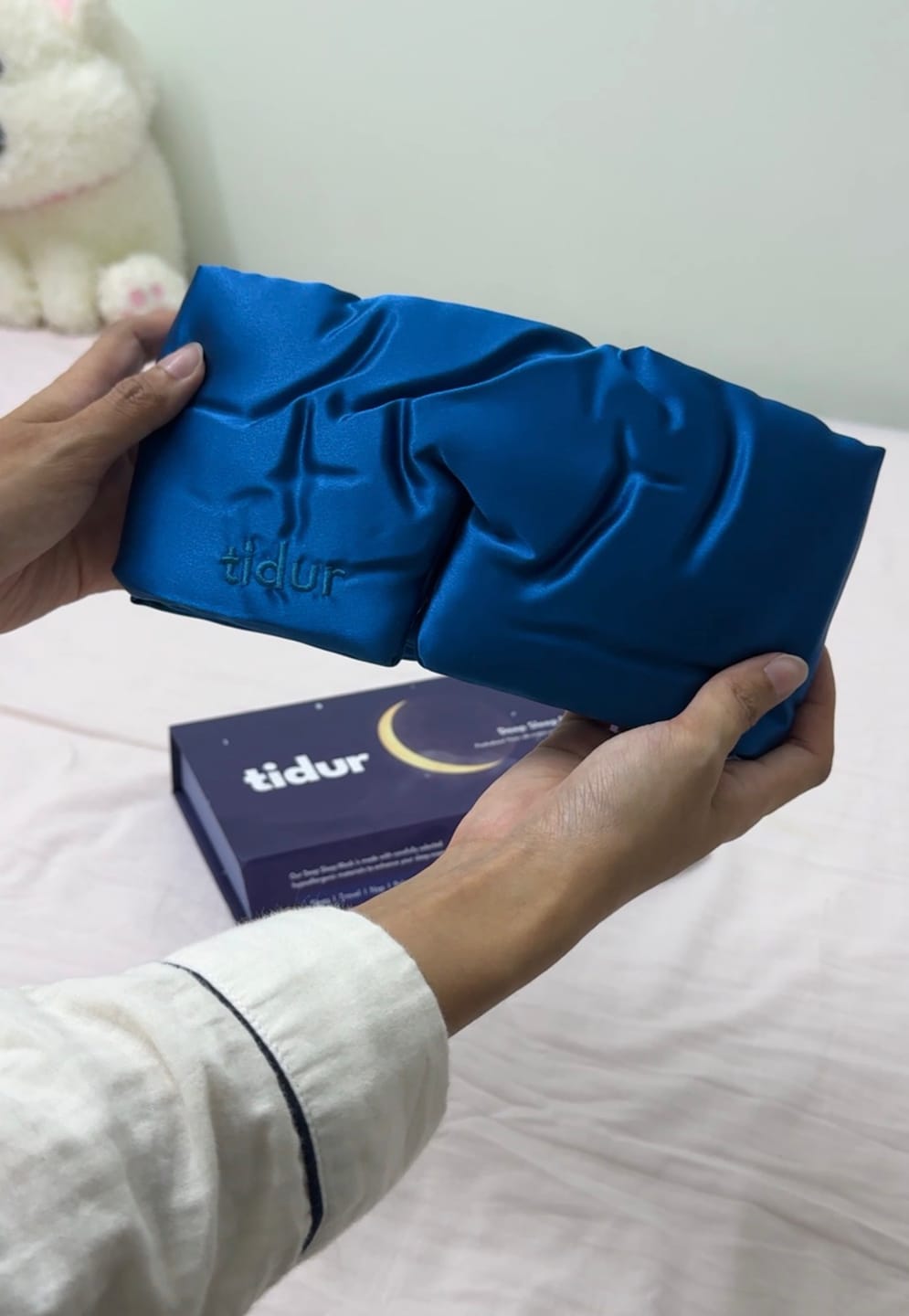 Customer photo review of Deep Sleep Mask