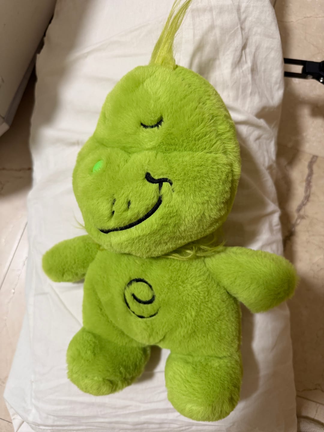 Customer photo review of GrumpyHug™ Soothe & Snuggle Plush