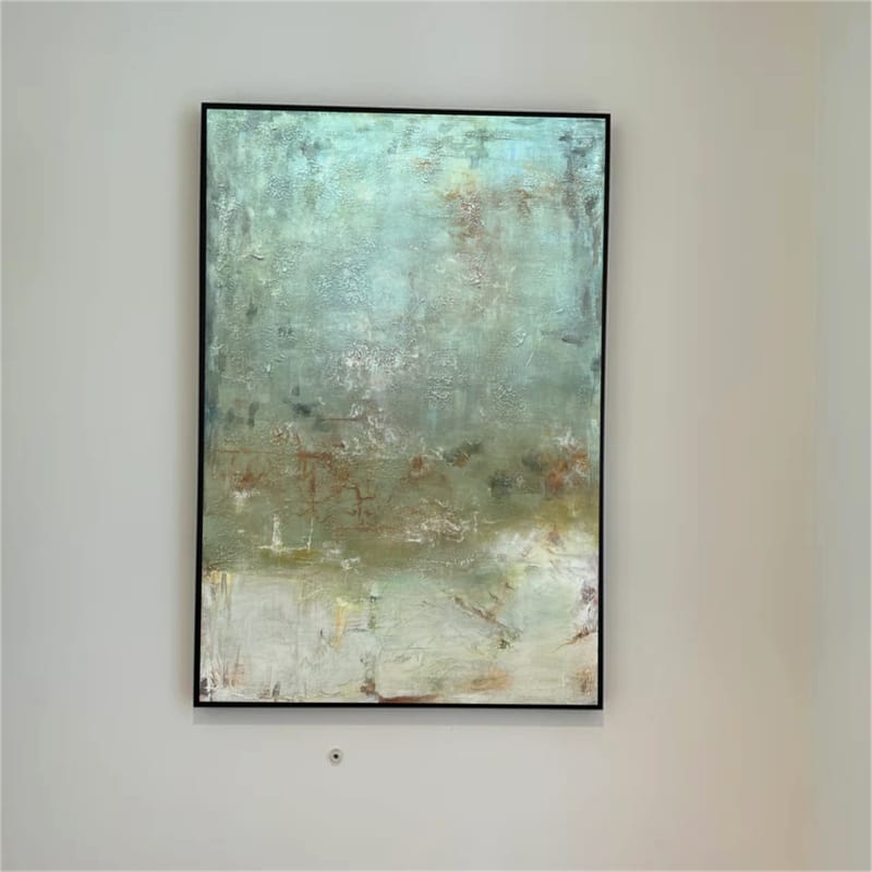 Customer photo review of Abstract Painting Canvas #AP199