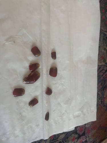 Ute D. review of UV Gel: Red Velvet Gold image 1 out of 1