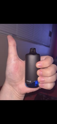 Customer photo review of Blue Razz CBD Vape Pen