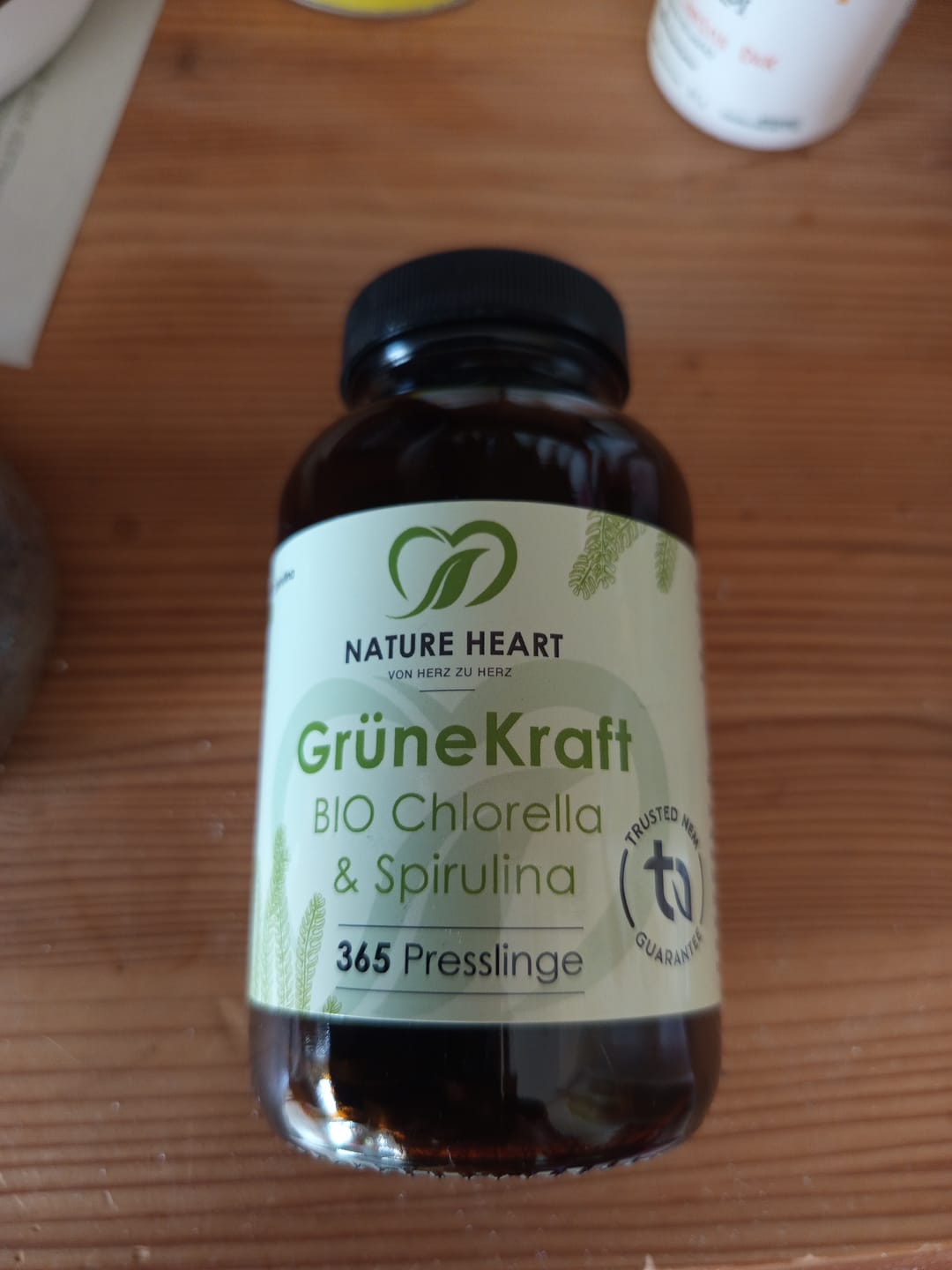 Customer photo review of Grüne Kraft - Bio Chlorella & Spirulina