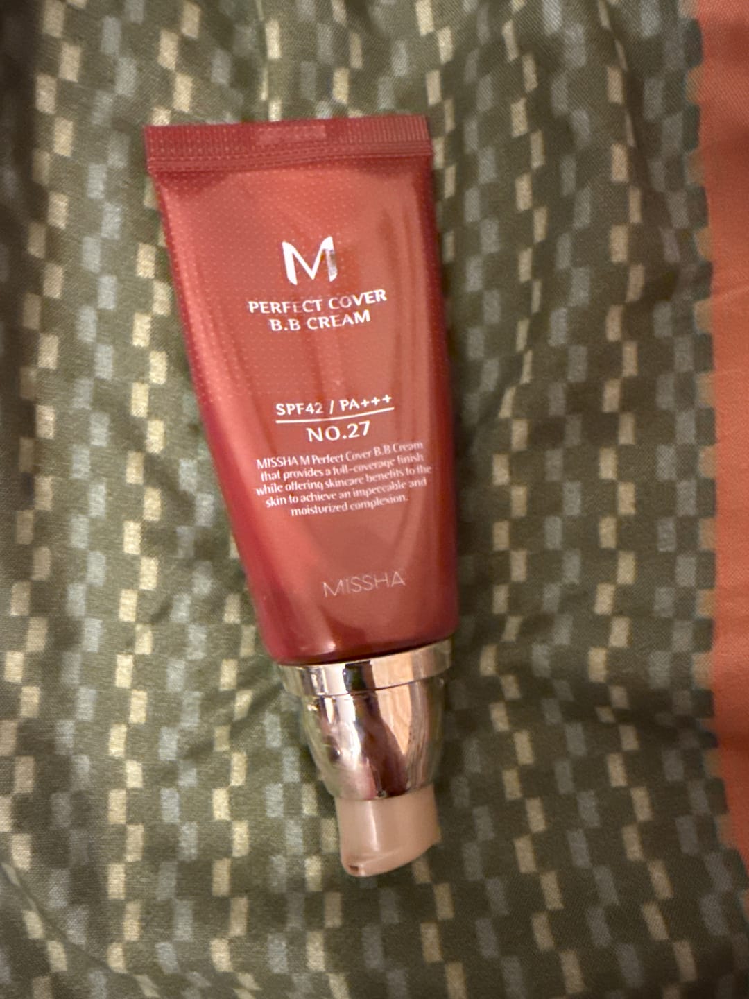 Customer photo review of MISSHA M Perfect Cover BB Cream SPF 42 PA+++