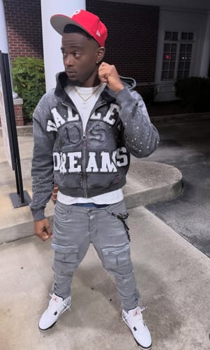 Customer photo review of Vale Forever Classico Zip Up Hoodie Black