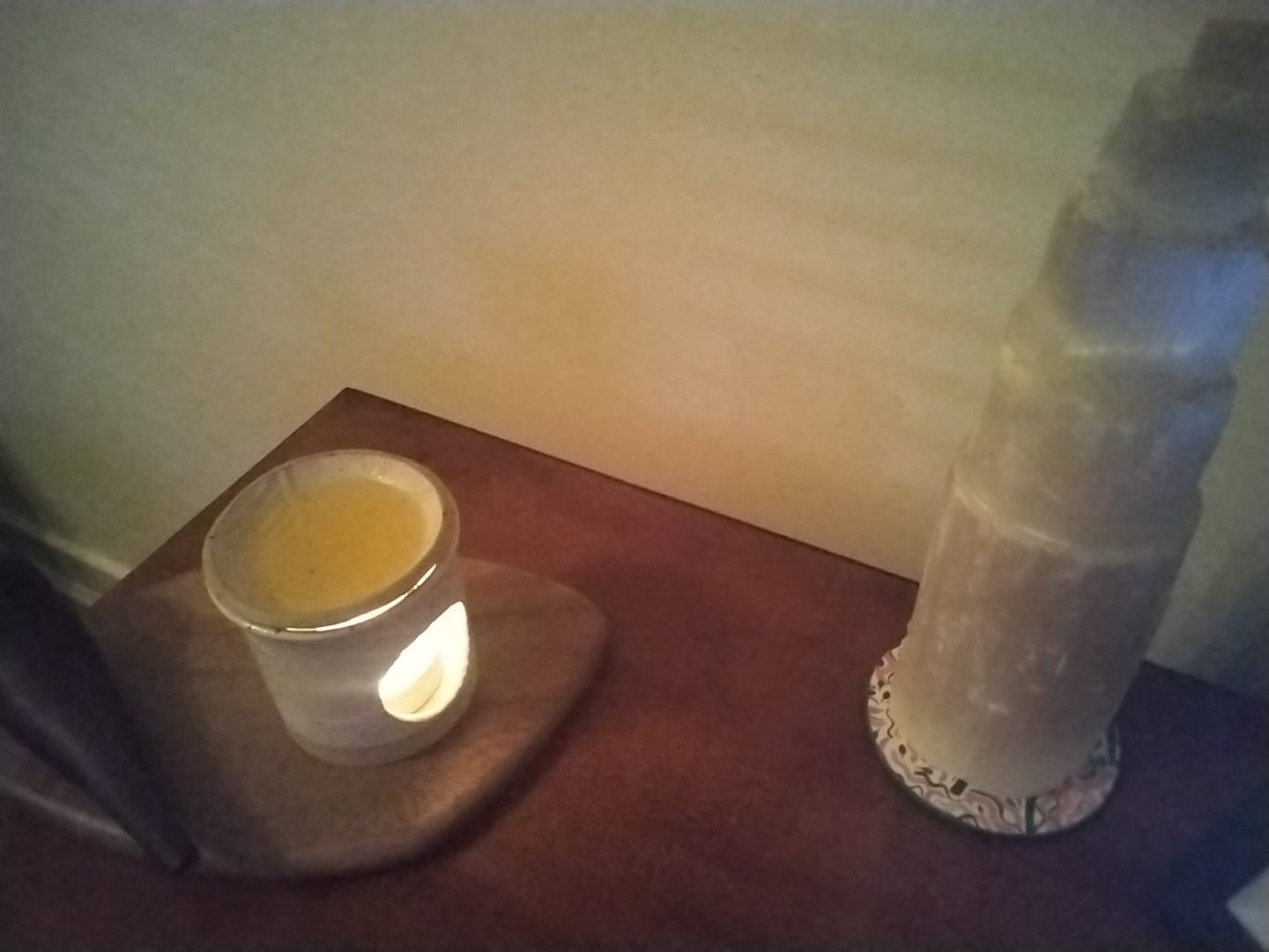 Customer photo review of Pottery Wax Burner