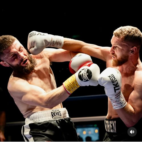 Customer photo review of TK Pro fight gloves (Horsehair)