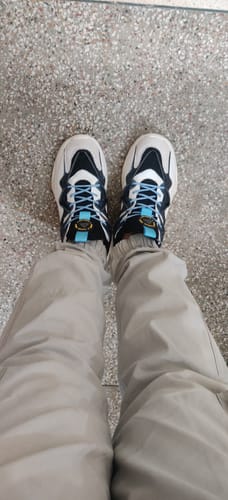 Customer photo review of Moscow Carbon Black Low Top Minimalist Classy Sneakers